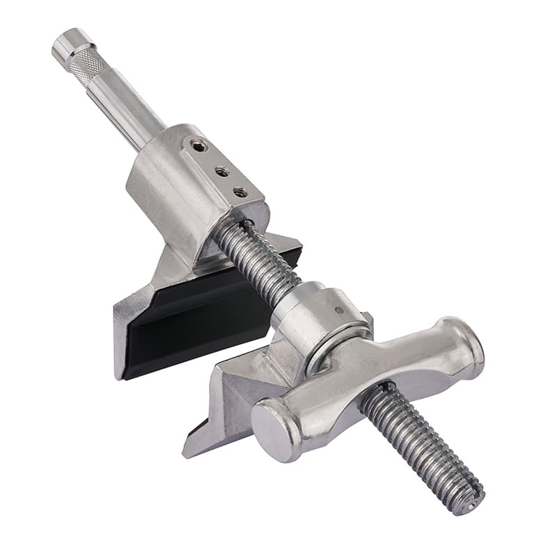 End Jaw Clamp with 5/8'' Pin & Hex Receiver - 9