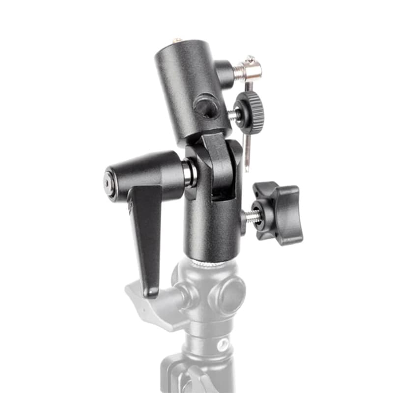 Universal Tiltable Umbrella Swivel Adapter With 5/8″ Spigot, 1/4″, 3/8″ Thread - 1