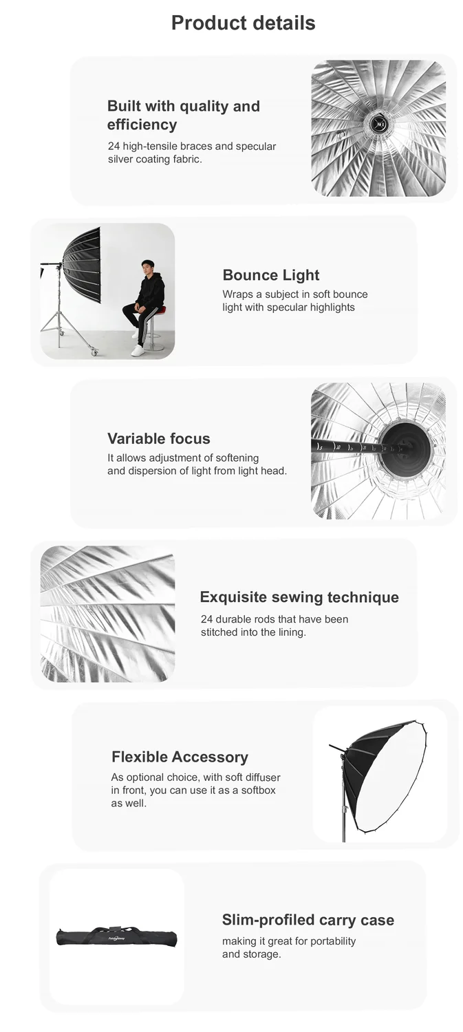 Deep Parabolic Umbrella detail 2